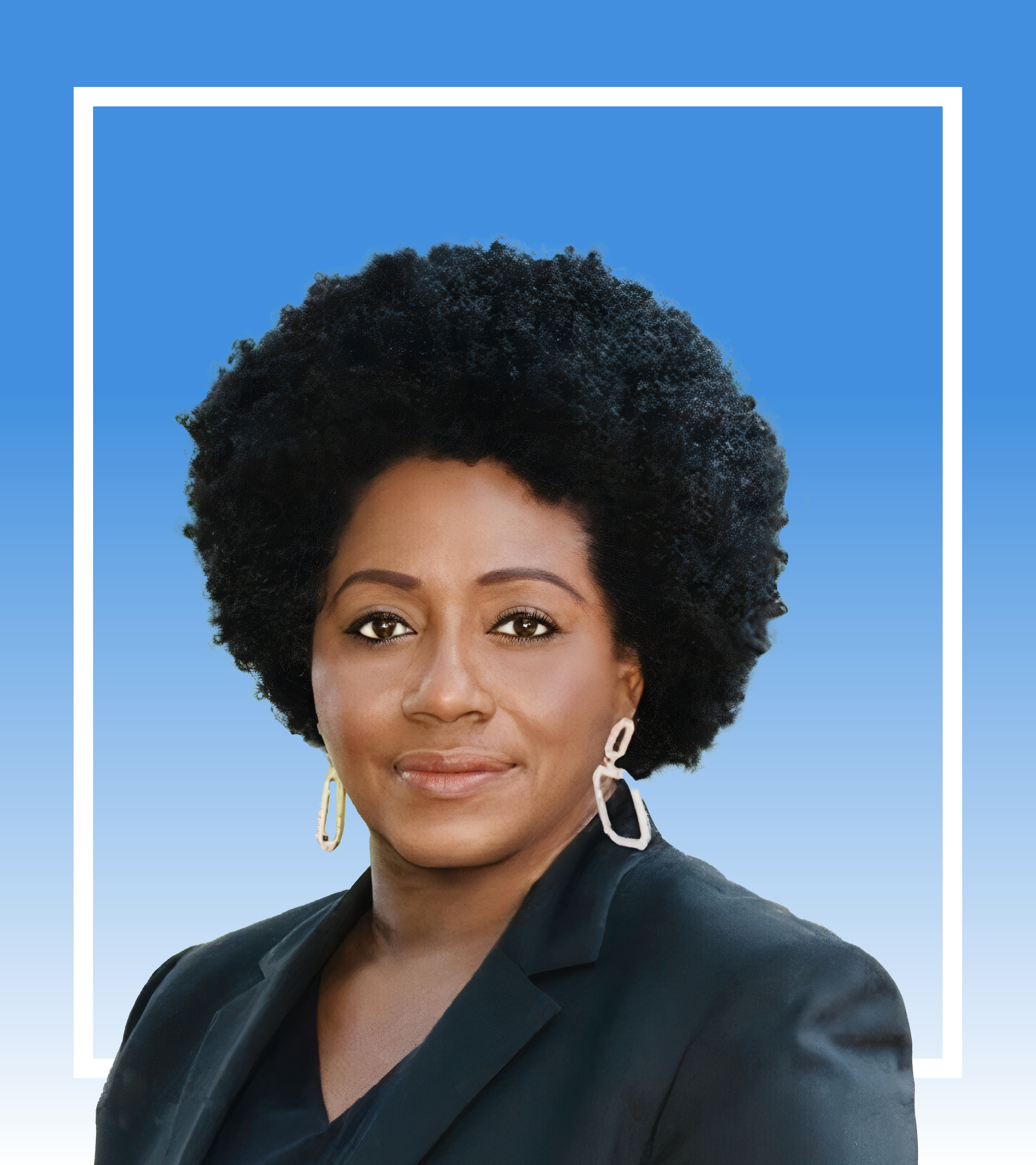 Renee Cummings (blue)
