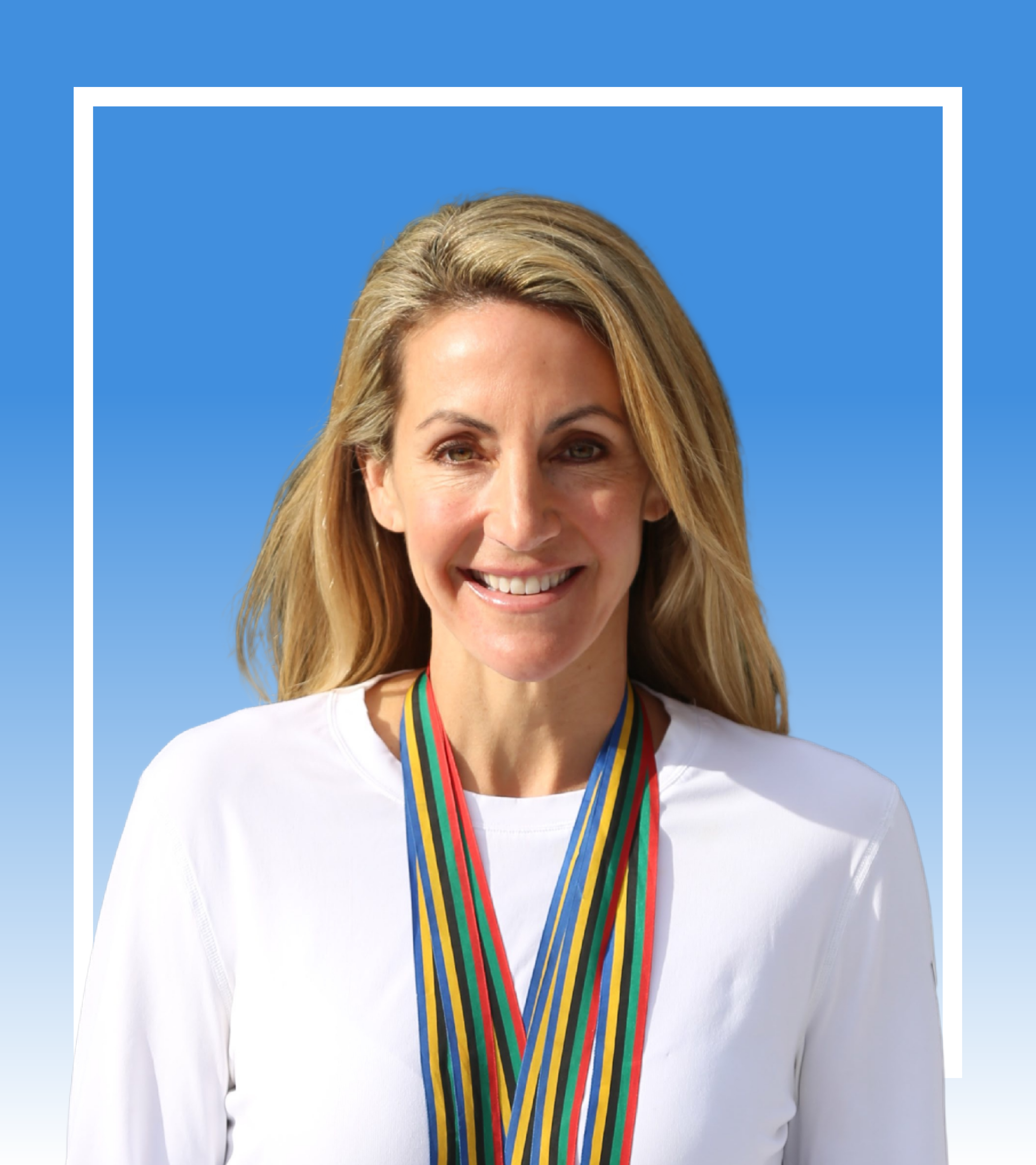 Summer Sanders (blue)