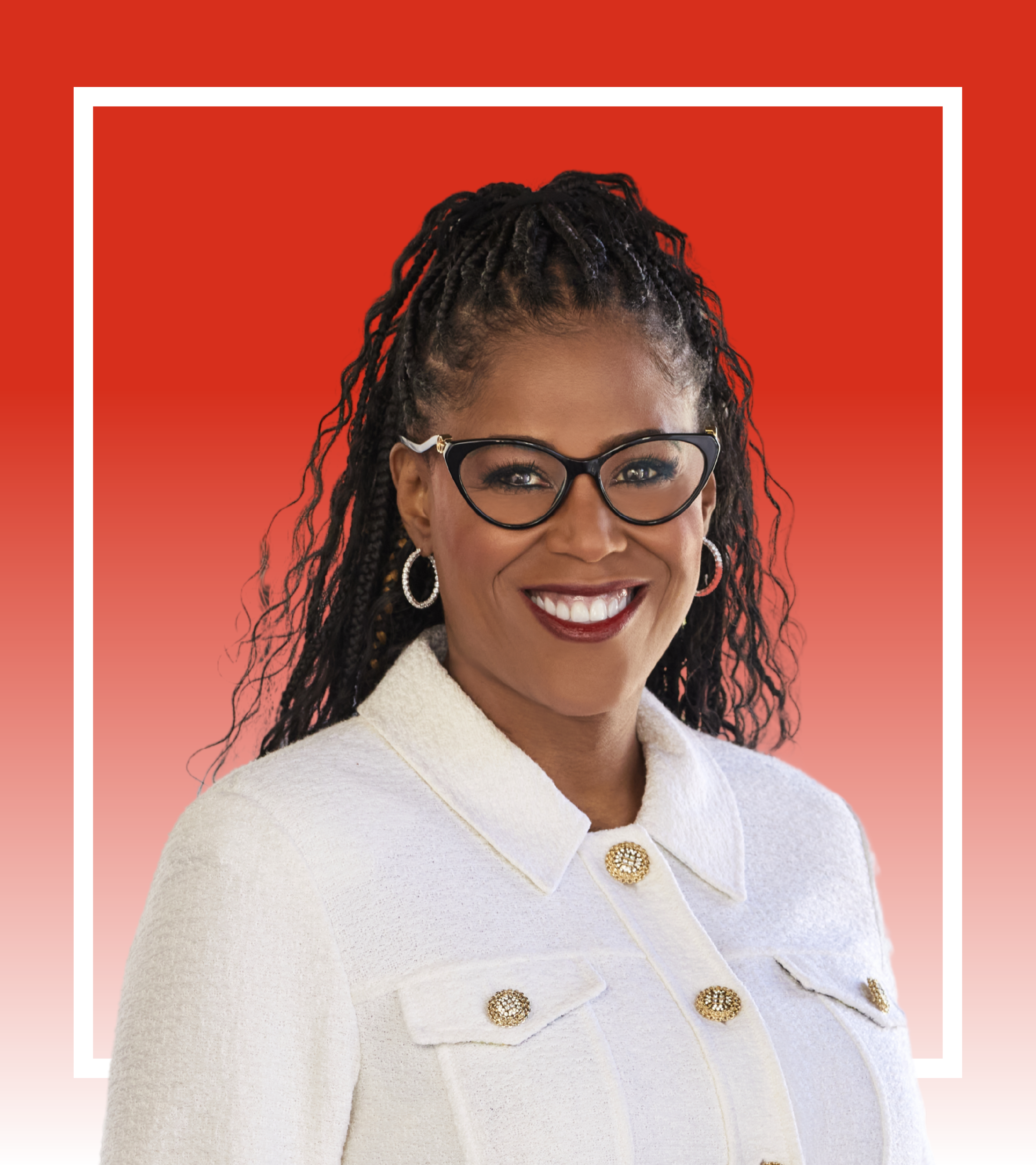 Thasunda Brown Duckett (red)